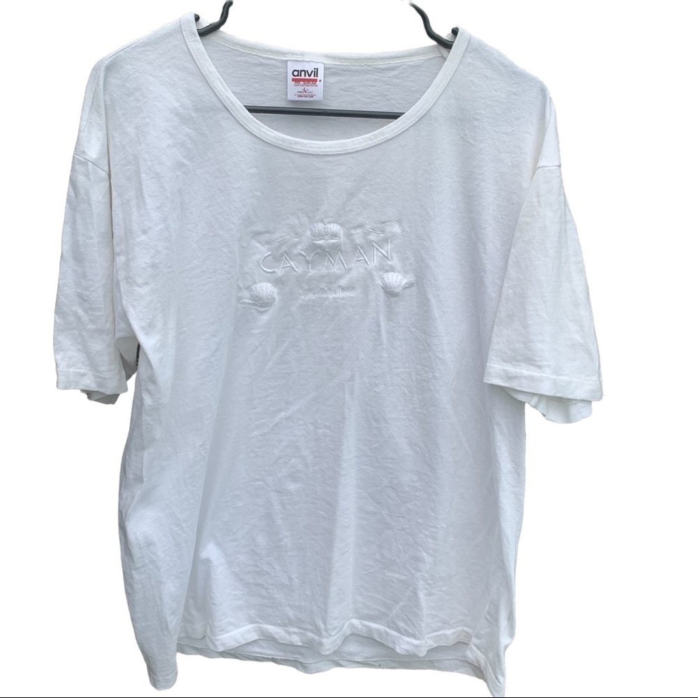 Vintage Cayman Islands Tee Shirts Womens Large 90s